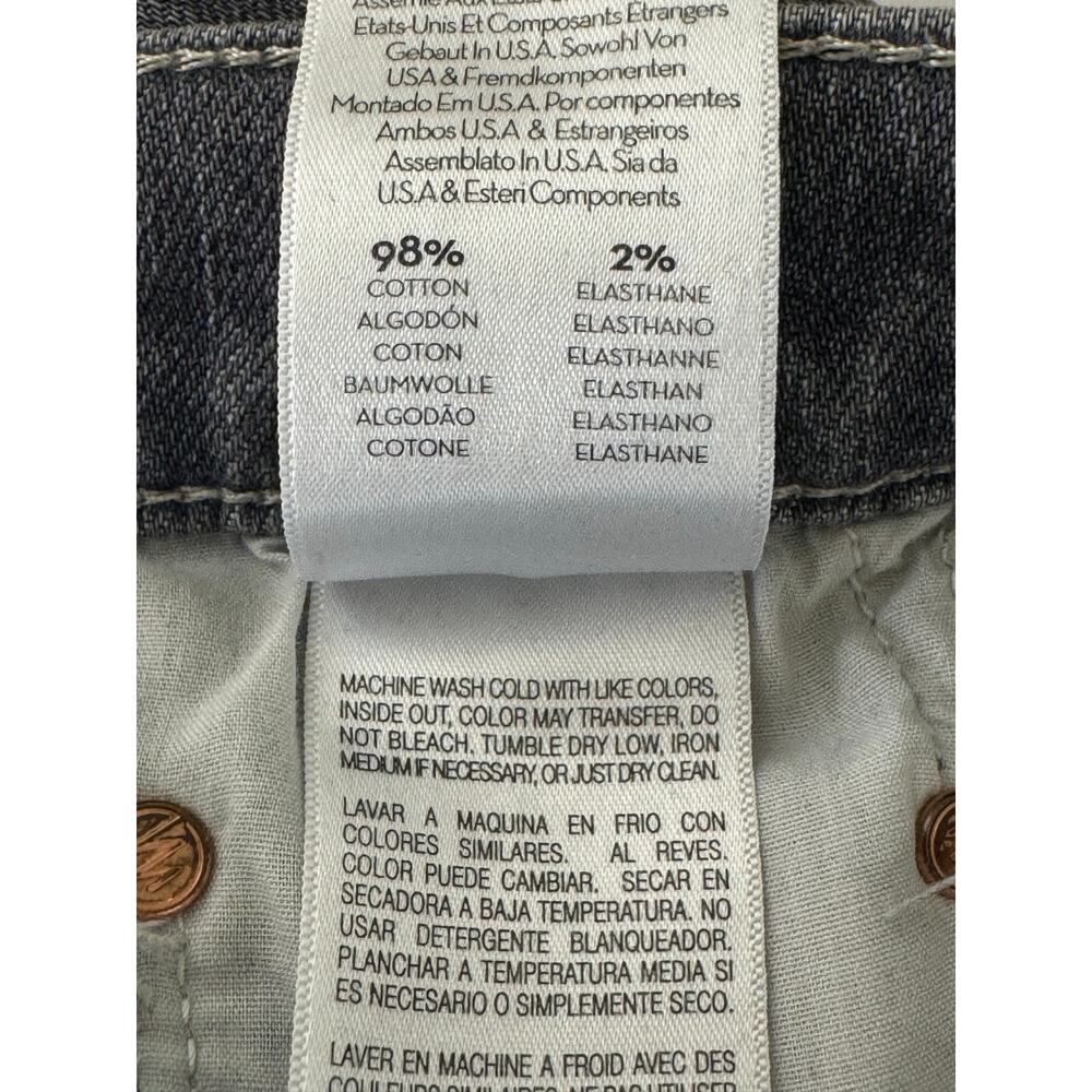 MOTHER The Rambler Ankle Jeans 28 Uncommon Ground Gray Straight Leg - Picture 13 of 16